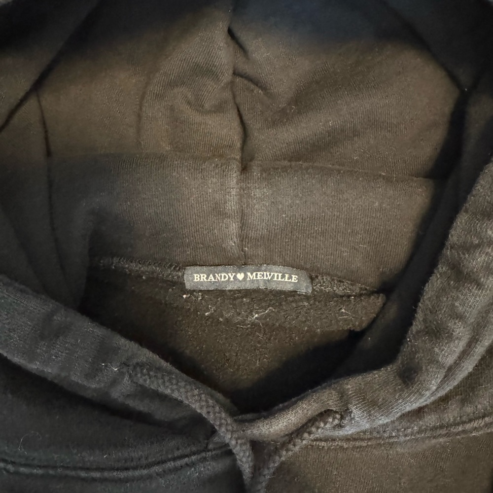 Brandy Melville Black Hoodie - Picture 5 of 6